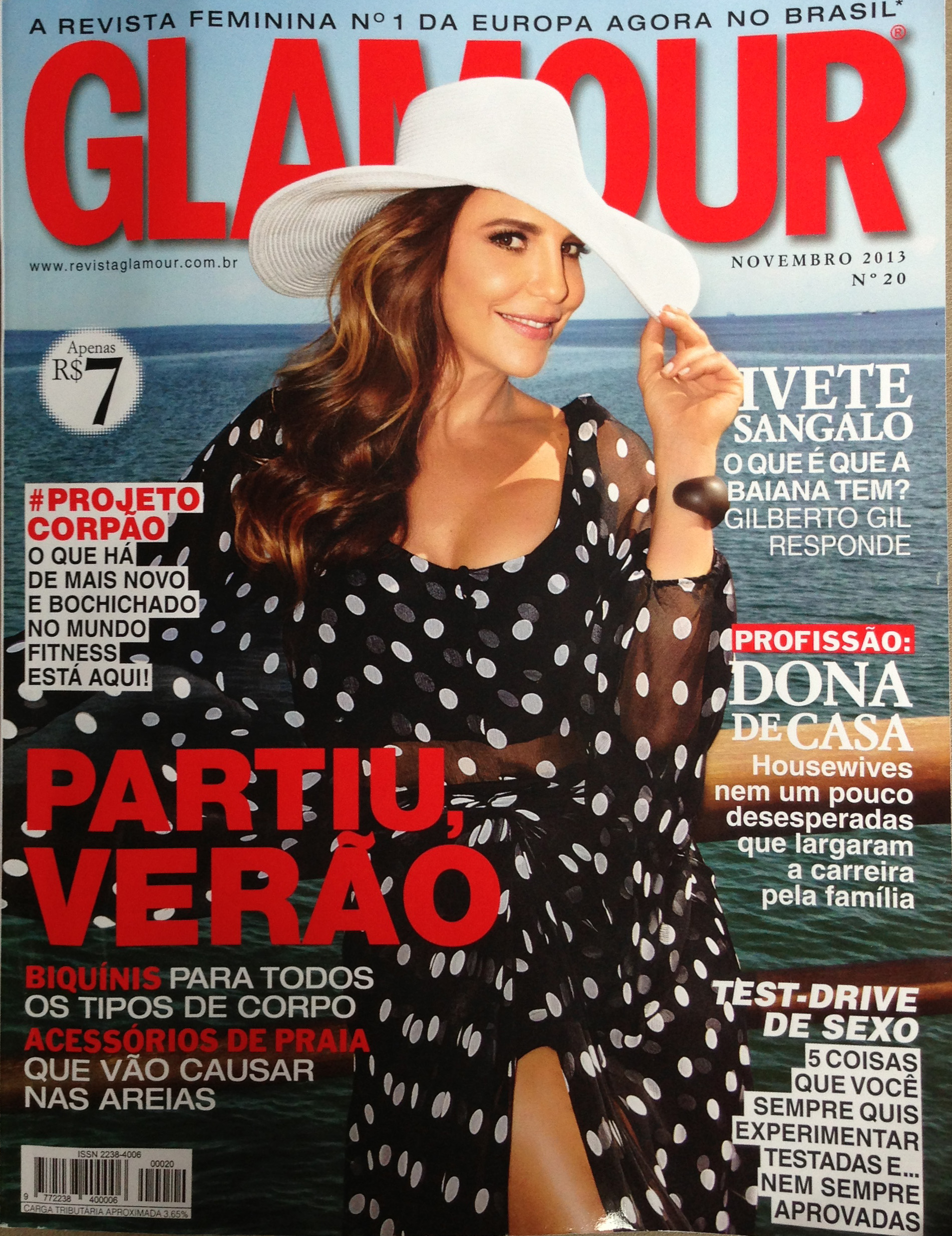 Na Revista Glamour (Novembro 2013) - Blog da Isa Maiolino